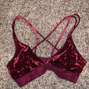Velvet VS PINK bralette